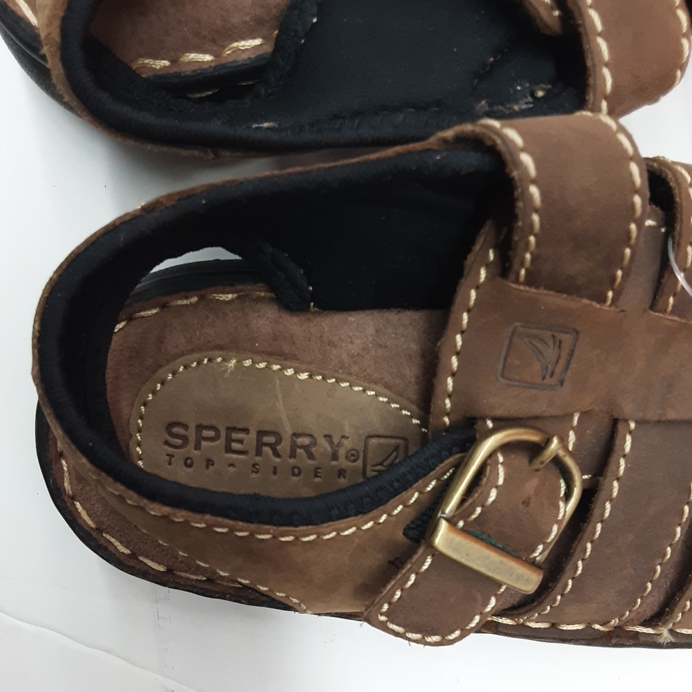 Sperry Evan Top Sider Boys Sandals Size 1 - Picture 4 of 6